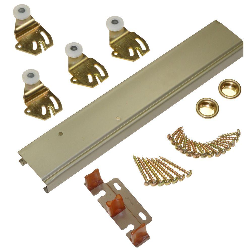 Brass Sliding Door Hardware Closet Door Hardware The Home Depot