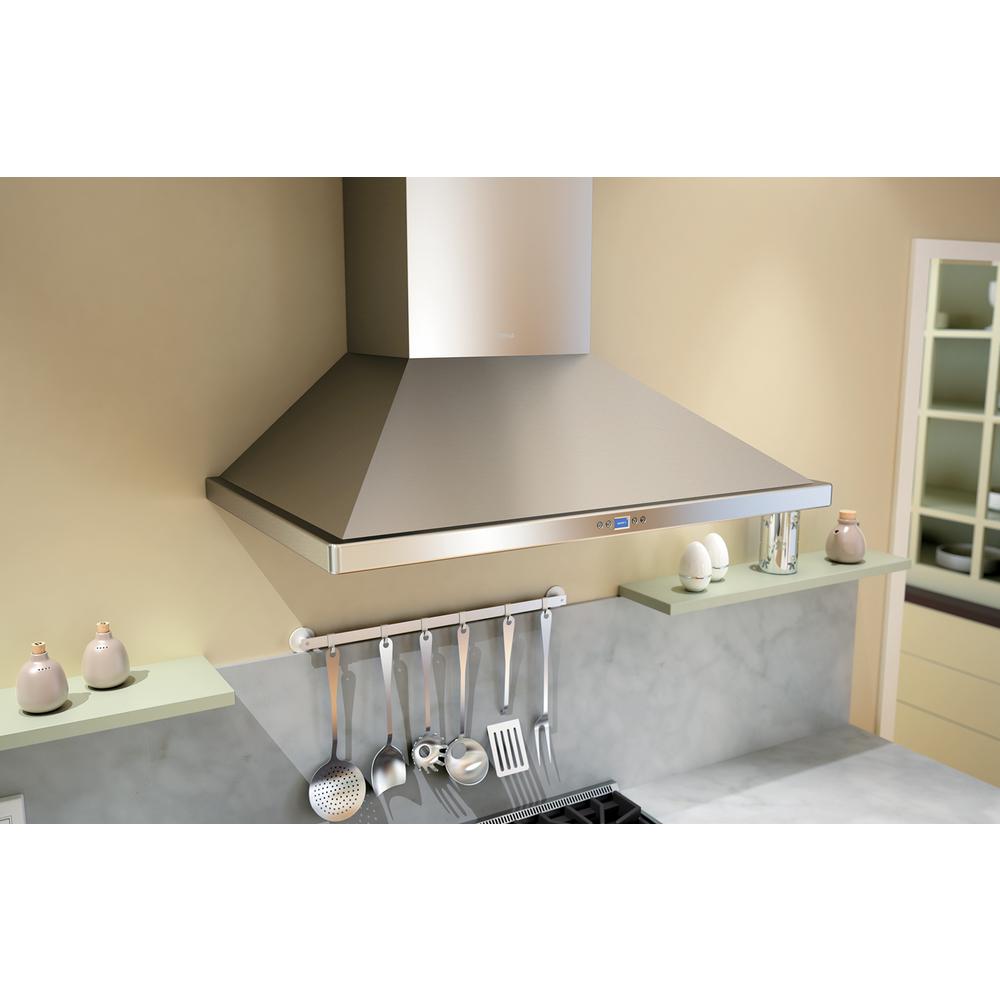 Zephyr Venezia 36 in. Convertible Wall Mount Range Hood with LED Lights