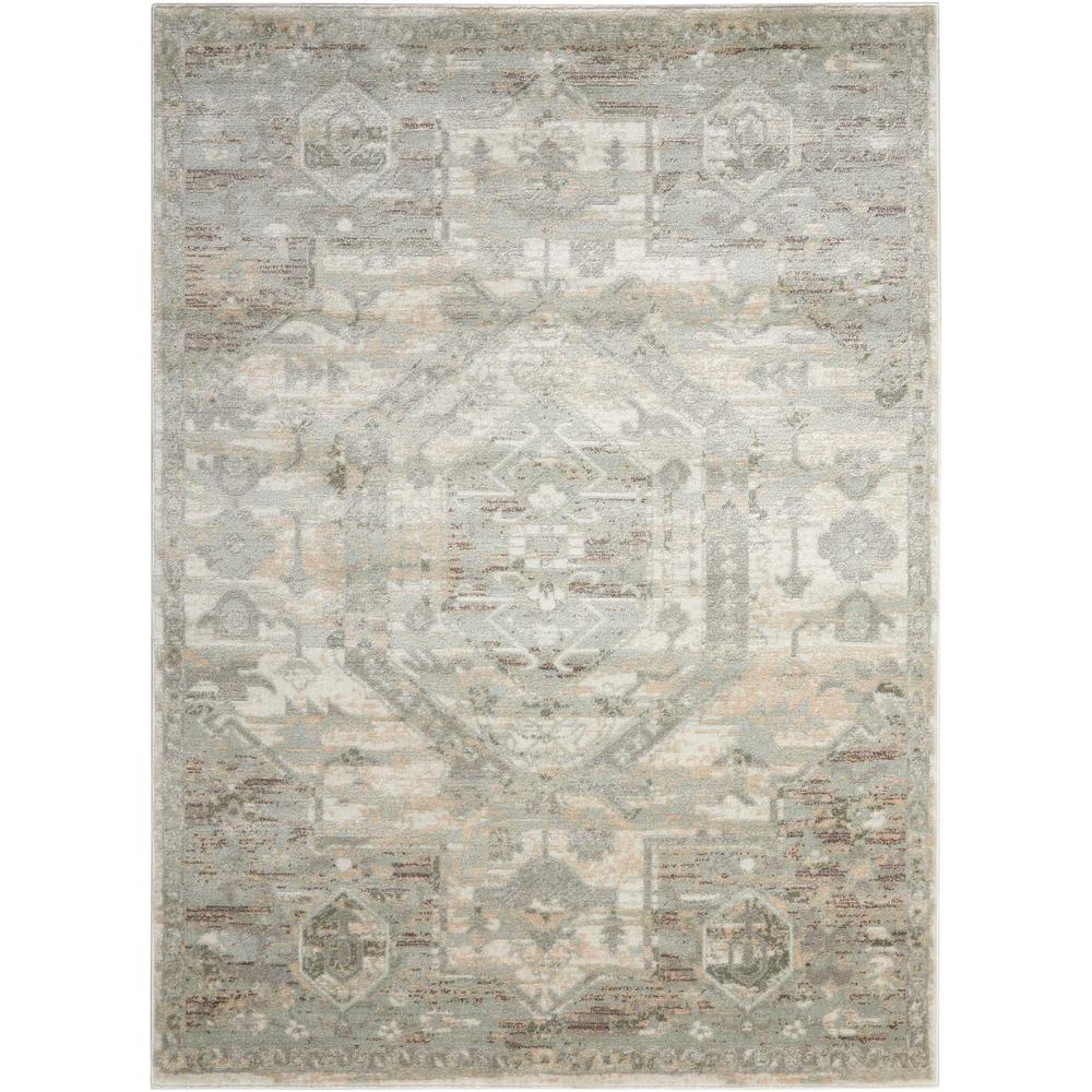 Nourison Euphoria Ivory 3 Ft Round Area Rug