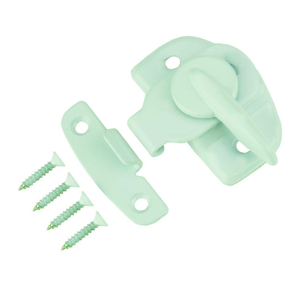 Everbilt White Tight Seal Window Sash Lock20297 The Home Depot
