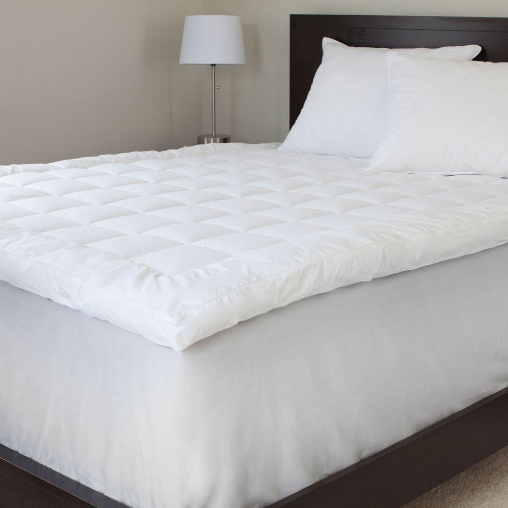 Lavish Home Queen Size 3 In Down Alternative Mattress Topper 64 12 Lavish Home Queen Size 3 In Down Alternative Mattress Topper