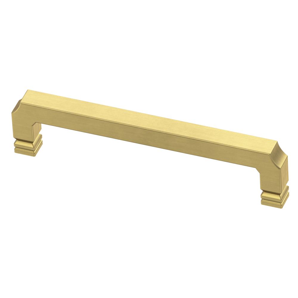 Liberty Notched 51/16 in. (128mm) CentertoCenter Brushed Brass