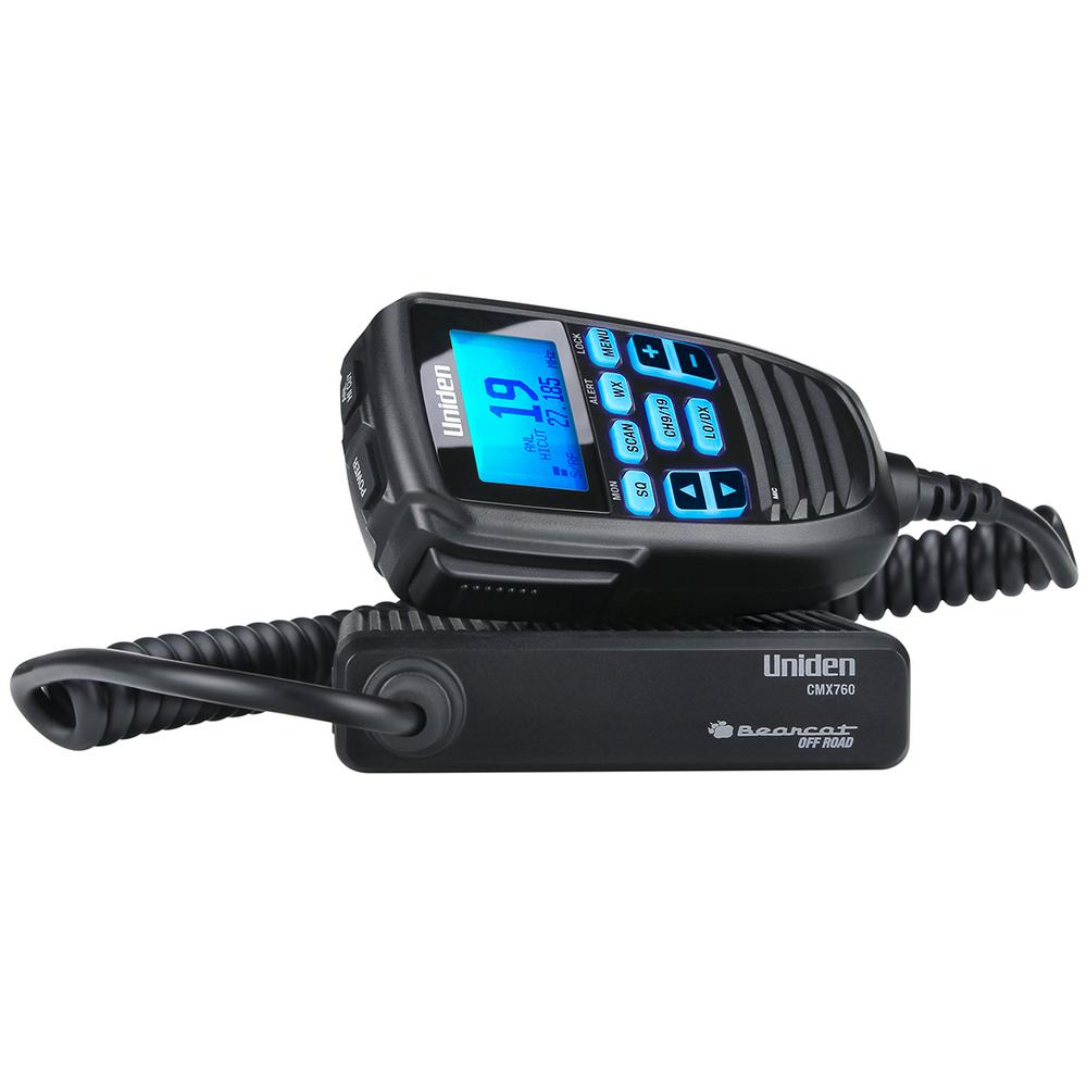 Uniden 40Channel OffRoad CB Radio with Mic Display