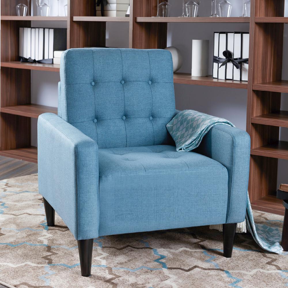 Turquoise Blue Chairs Living Room Furniture The Home Depot