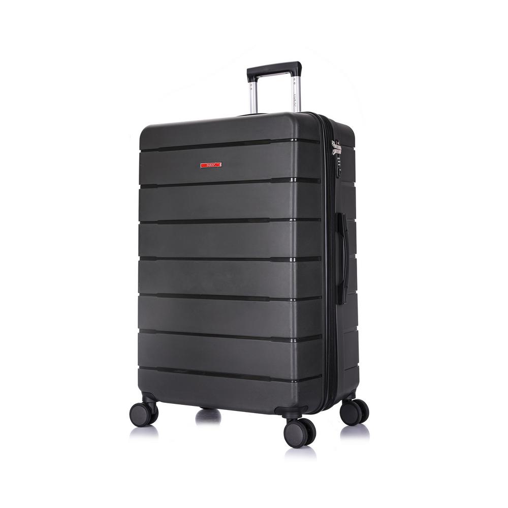 DUKAP Definity 28 in. Grey Lightweight Hardside Spinner Suitcase was $239.99 now $95.99 (60.0% off)