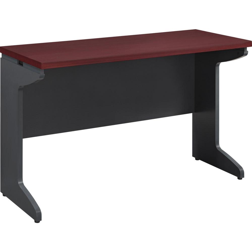 Classic Cherry Computer Desk Desks Home Office Furniture Mansfield Cherry And Gray Bridge Desk