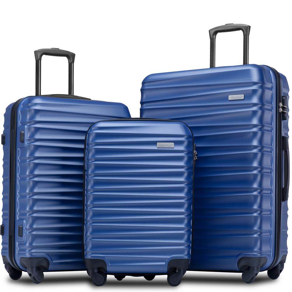 3 piece lightweight luggage set