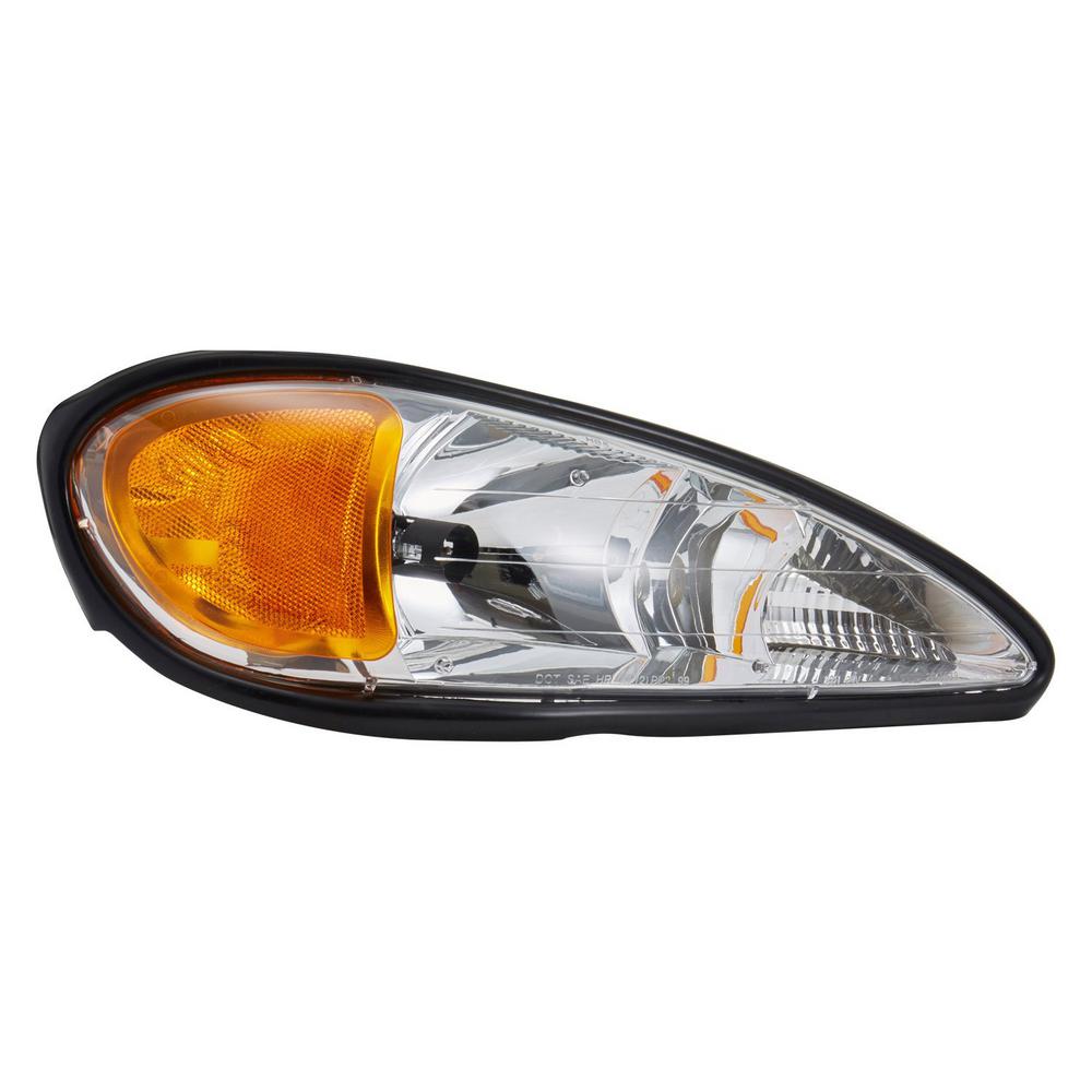 Tyc Headlight Assembly 1999 2001 Pontiac Grand Am 2 4l 20 5539 00 1 The Home Depot