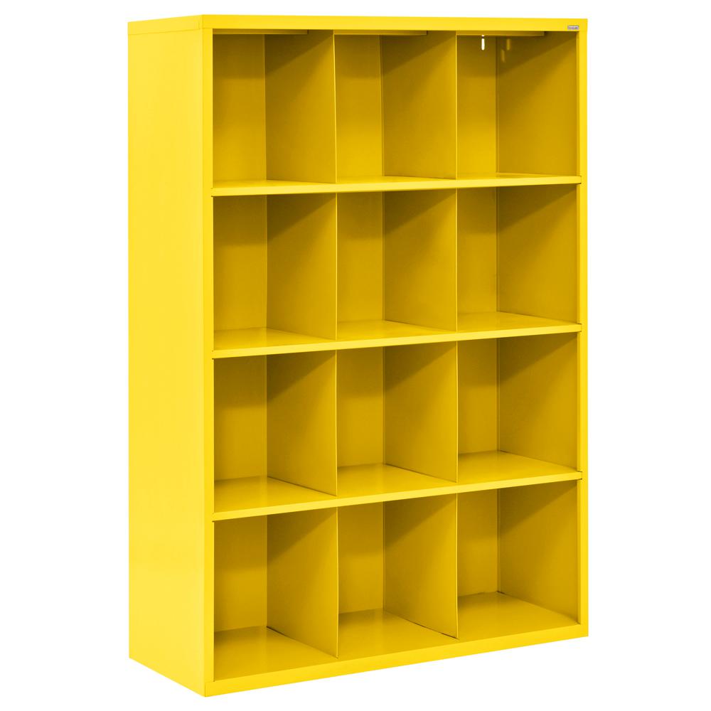 Cubby 46 in. x 66 in. Yellow 12Cube OrganizerIC00461866EY The Home