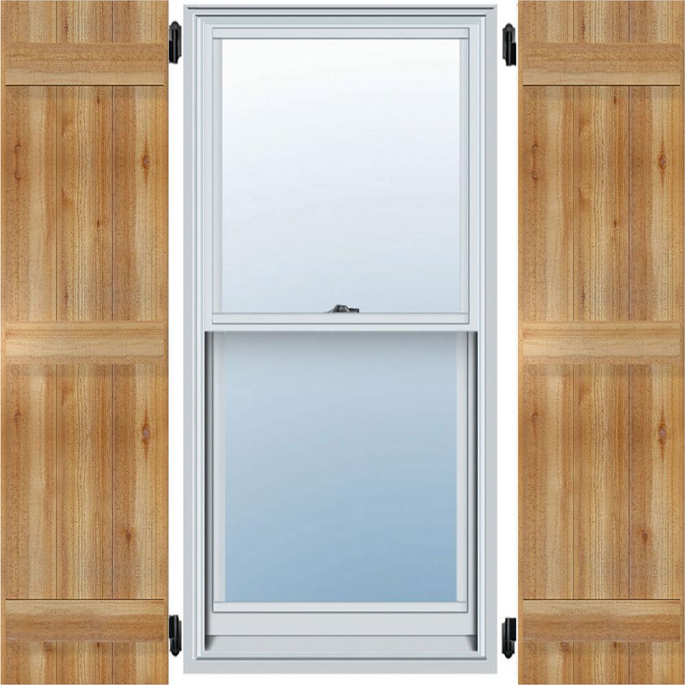 Per Pair Forest Green 028 14.75W x 47H Builders Edge Shutters