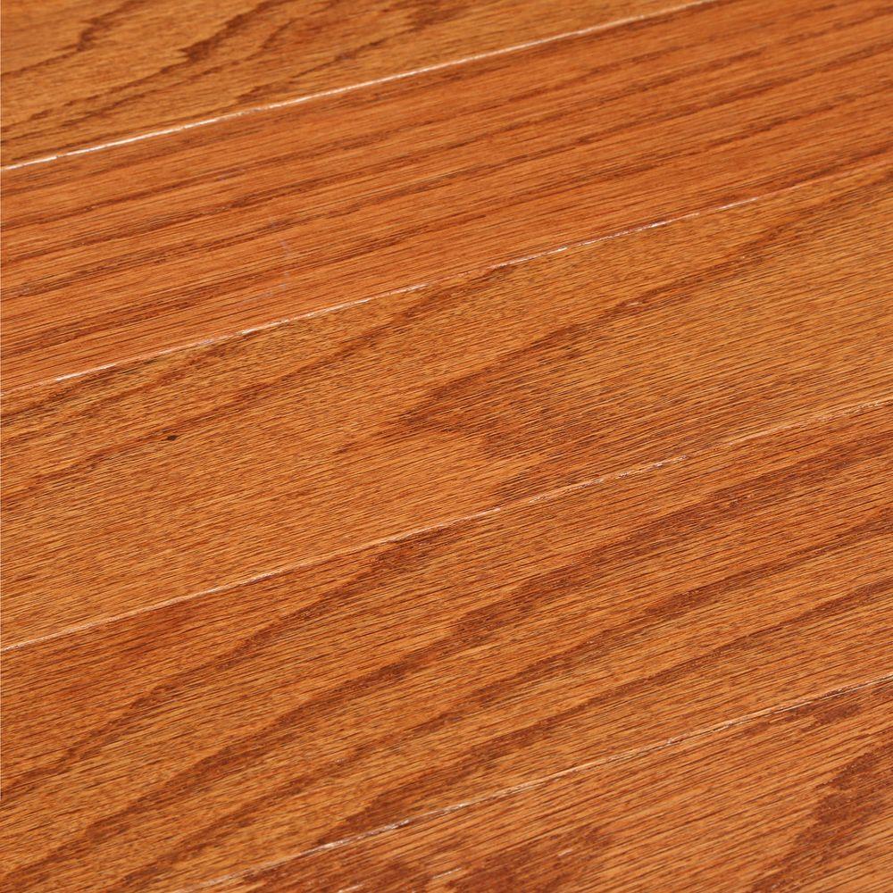 Bruce Oak Gunstock 3 8 In Thick X Wide Varying Length Engineered Hardwood Flooring 30 Sq Ft Case Evs3231z The Home Depot Bruce Oak Gunstock 3 8 In Thick X