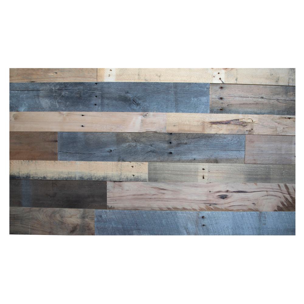 Barnline 1 2 In X 32 In Multi Width Multi Color Kiln Dried