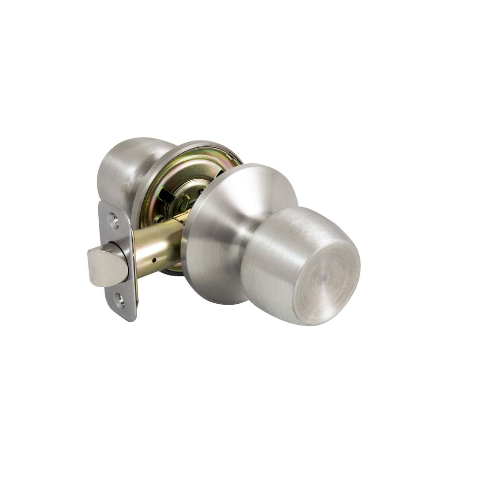 Defiant Brandywine Stainless Steel Passage Hall/Closet Door Knob