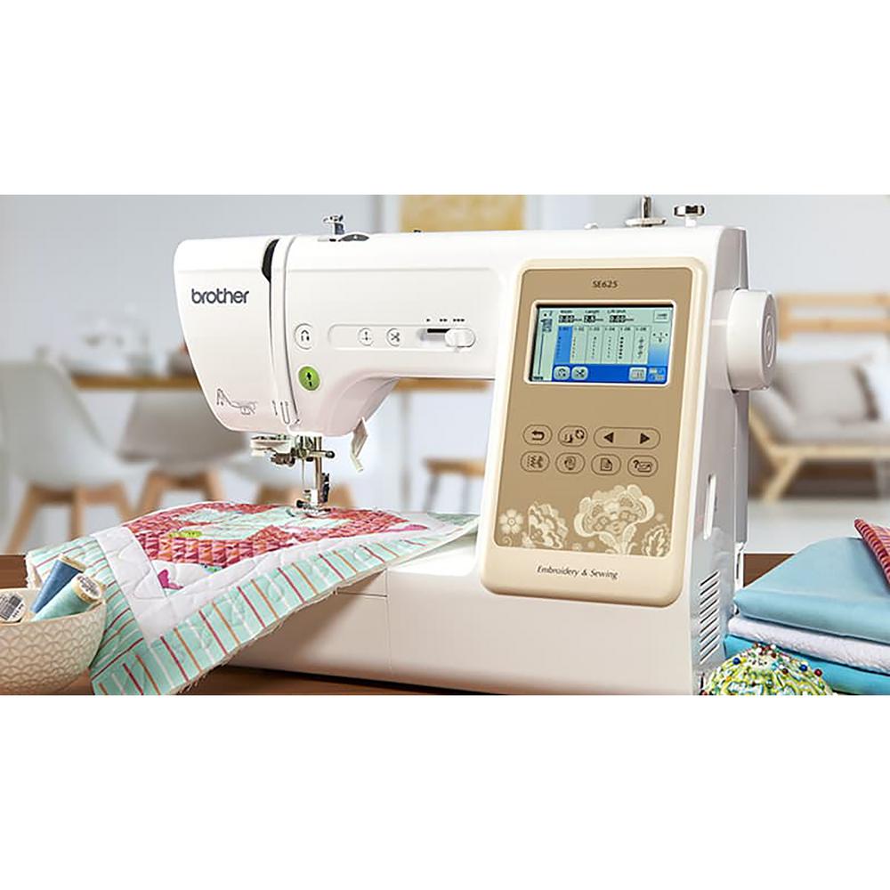 Brother 2in1 Sewing and 4 in. x 4 in. Embroidery Machine with Color
