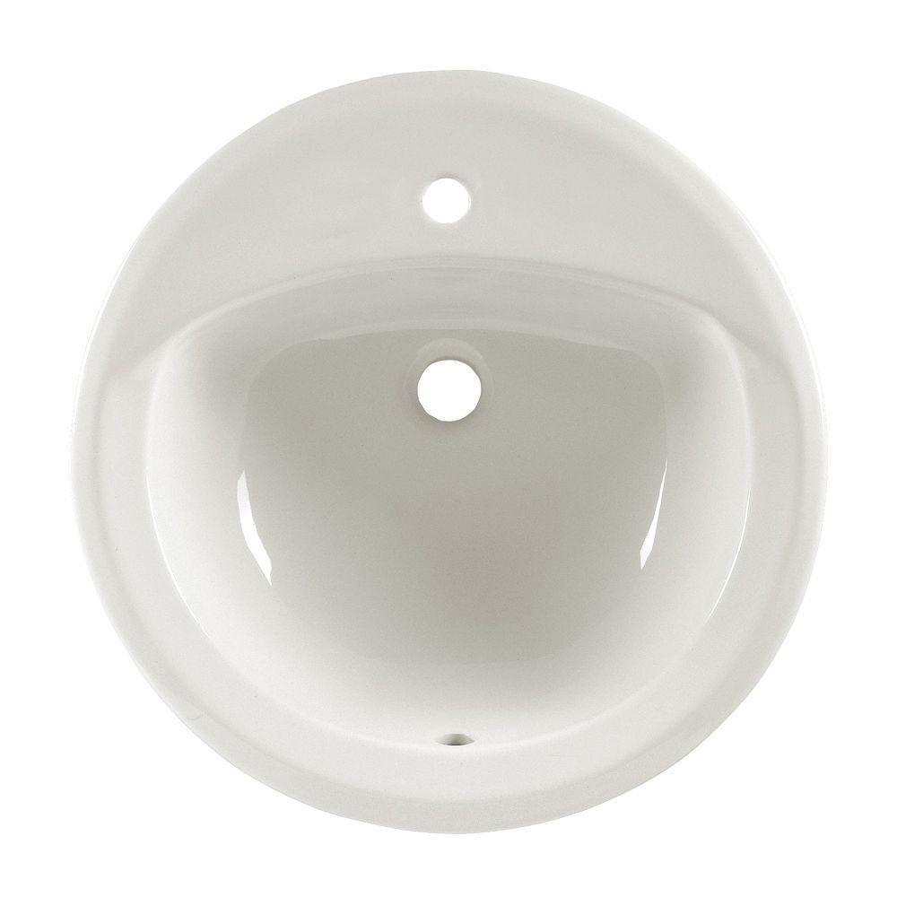 American Standard Rondalyn SelfRimming Bathroom Sink in White0490.156