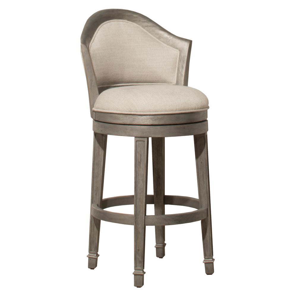 Hilale Furniture Monae Distressed Dark Gray 26 In Swivel Counter Hilale Furniture Monae Distressed Dark Gray 26 In Swivel Counter Stool