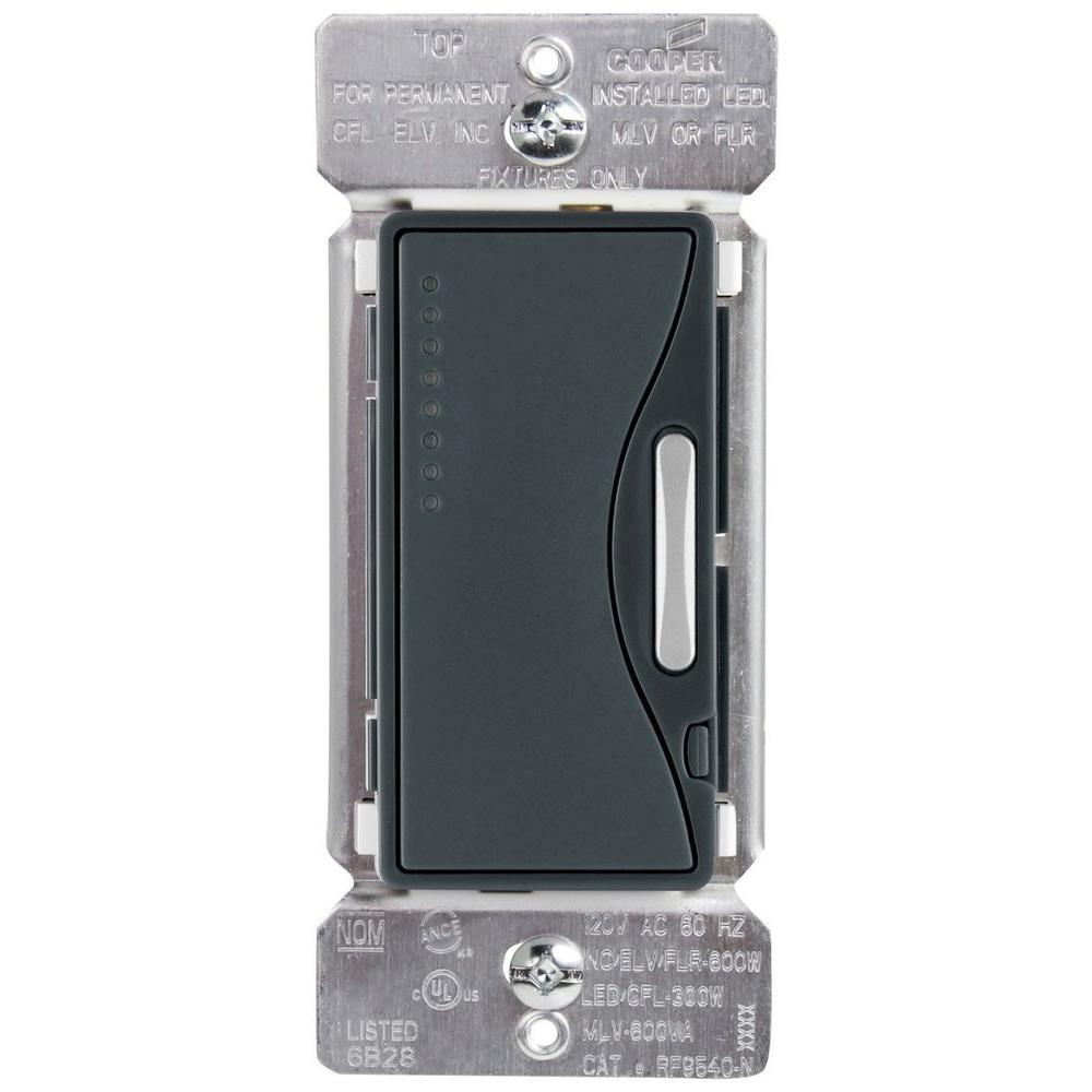 Eaton Aspire SinglePole MultiLocation Master Dimmer Light Switch