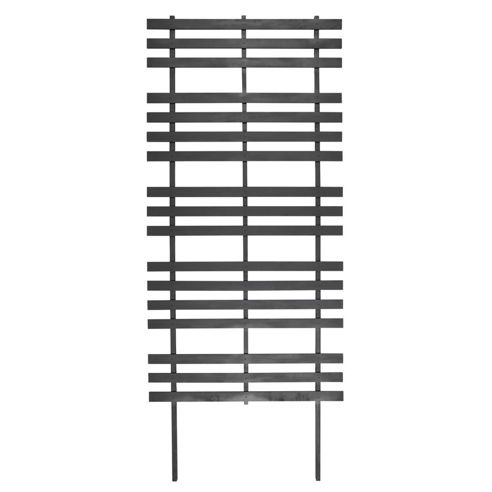 Outdoor Essentials 72 In Wood Modern Ladder Trellis 309167 The