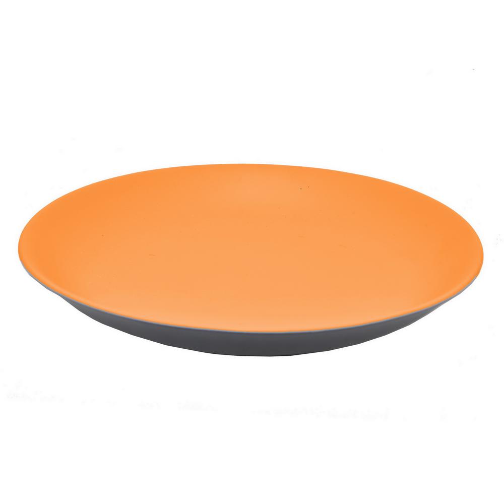 Orange Decorative Plates Decorative Bowls Home Accents The