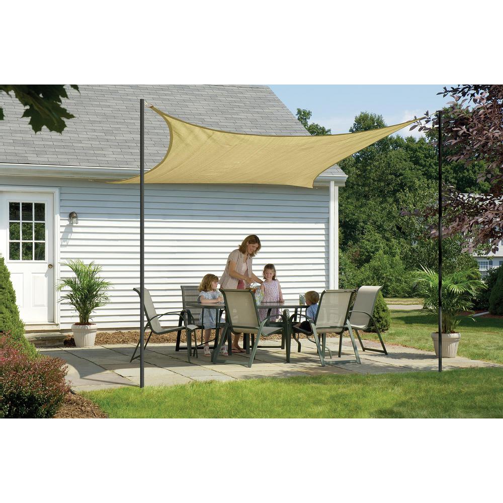 home depot sun shade sail