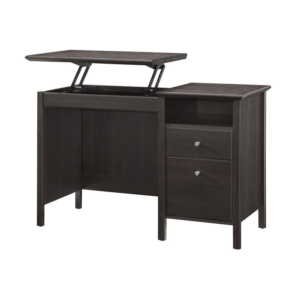 Ameriwood Hansel Espresso Lift-Top Desk-HD25912 - The Home ...