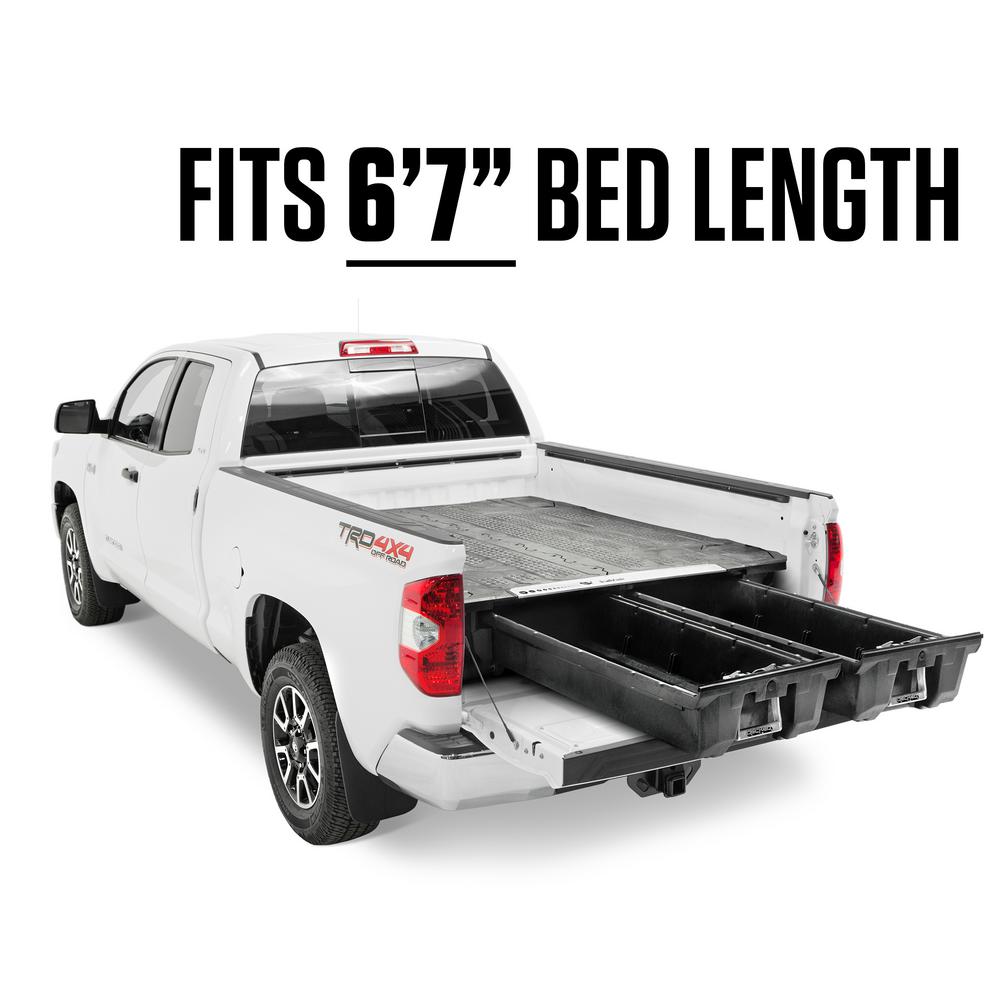 Decked 6 Ft 7 In Bed Length Pick Up Truck Storage System For