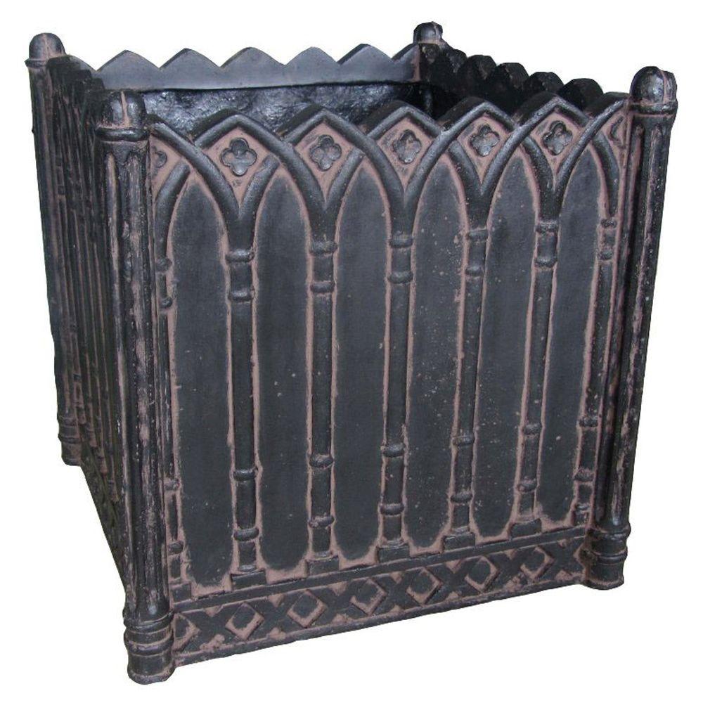 MPG 11 in. x 9 in. Volcanic Rock Planter in AshPF6361VA The Home Depot