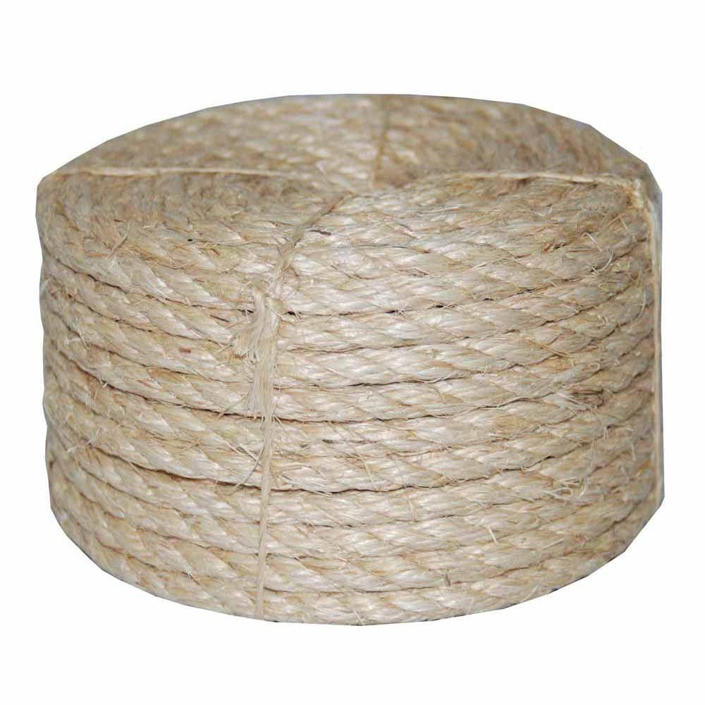 Rope King 3/4 in. x 200 ft. Twisted Nylon Rope White-TN-34200 ...