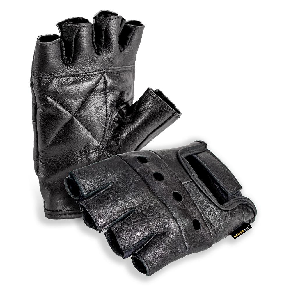 black half gloves