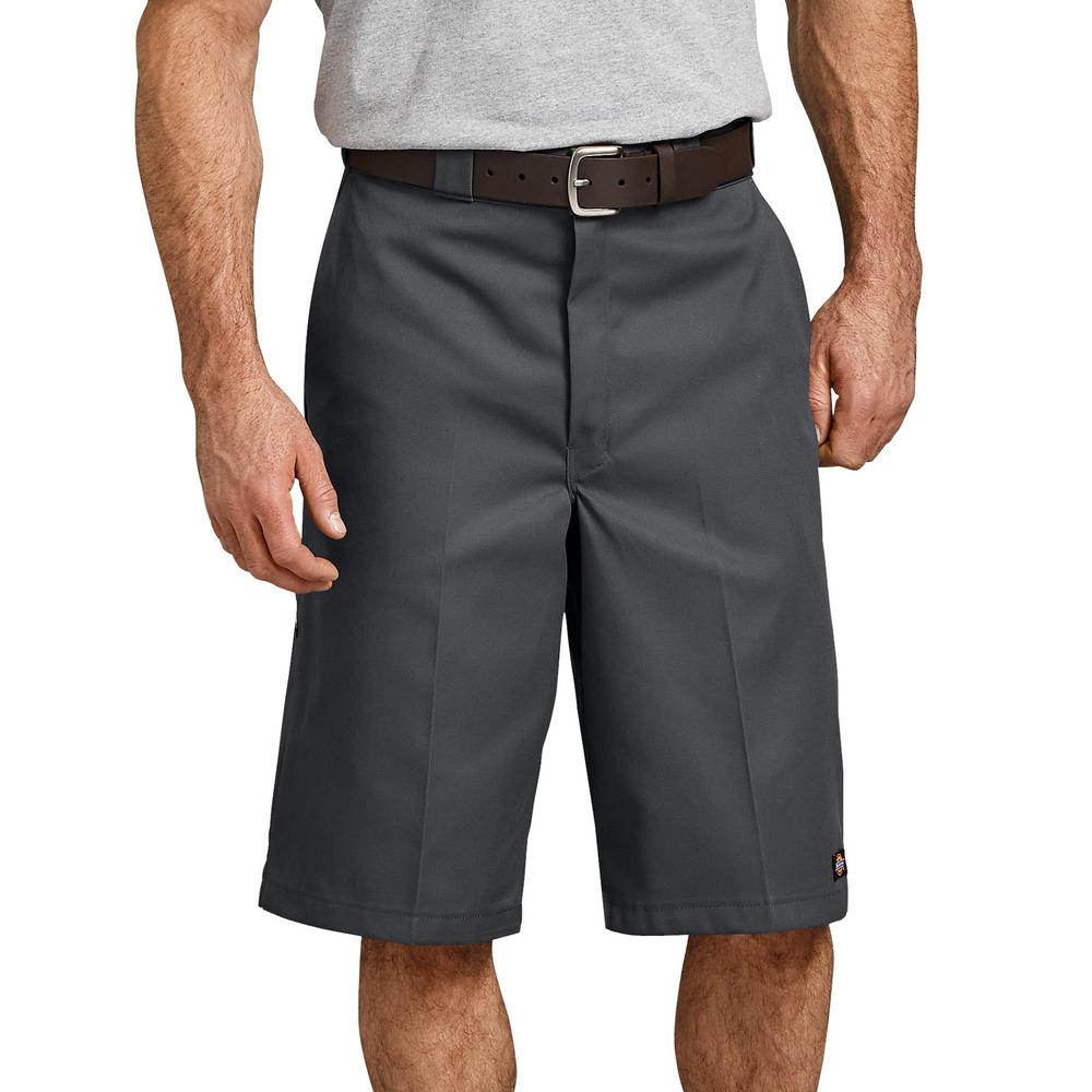 polyester work shorts