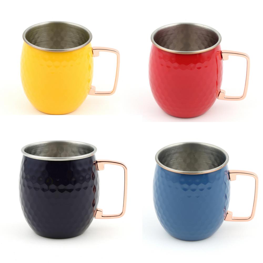 Featuring a Submarine Steam Punk Style Porthole Nautical Themed Moscow Mule Set Copper Moscow Mule Mug
