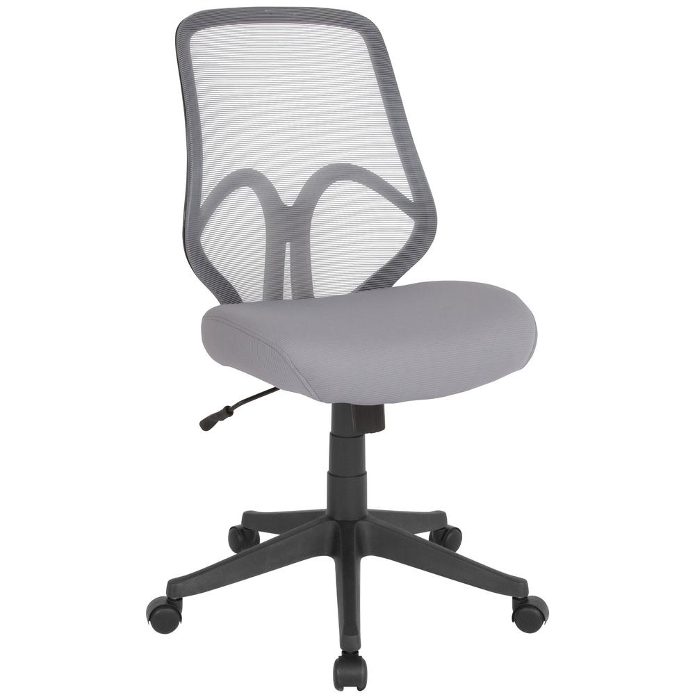Light Gray Mesh Office Desk Chair