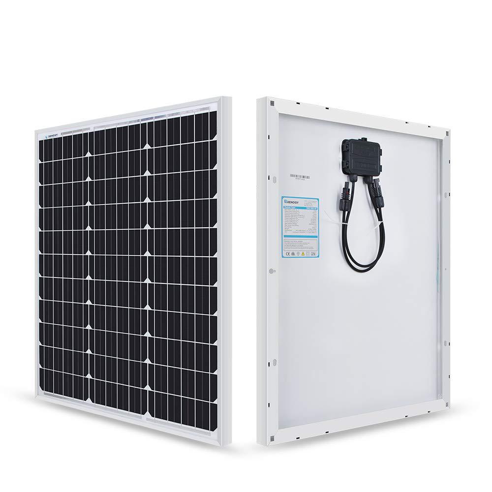 Renogy 50 Watt Polycrystalline Solar Panel For Rvs Boats And 12 Volt Solar System Back Up 7028