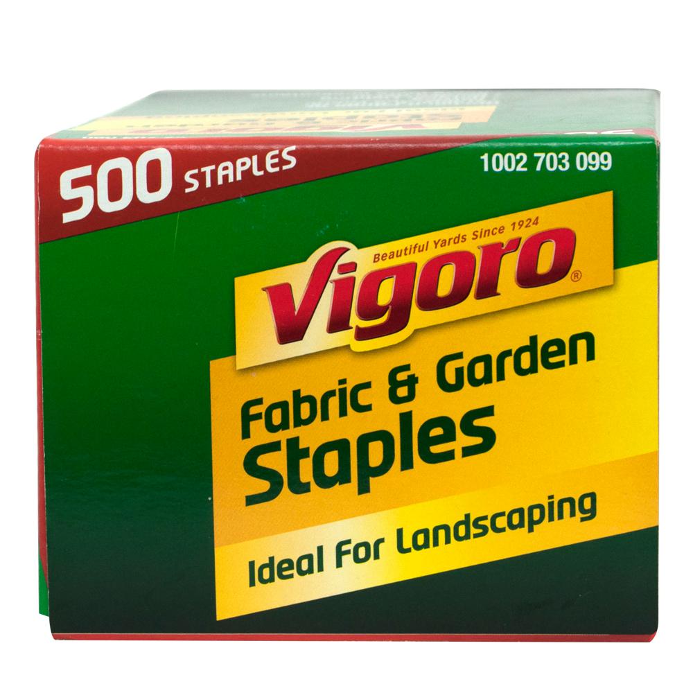 Accessory Landscape Fabric Landscaping The Home Depot Weed Barrier Landscape Fabric Garden Staples 500 Pack
