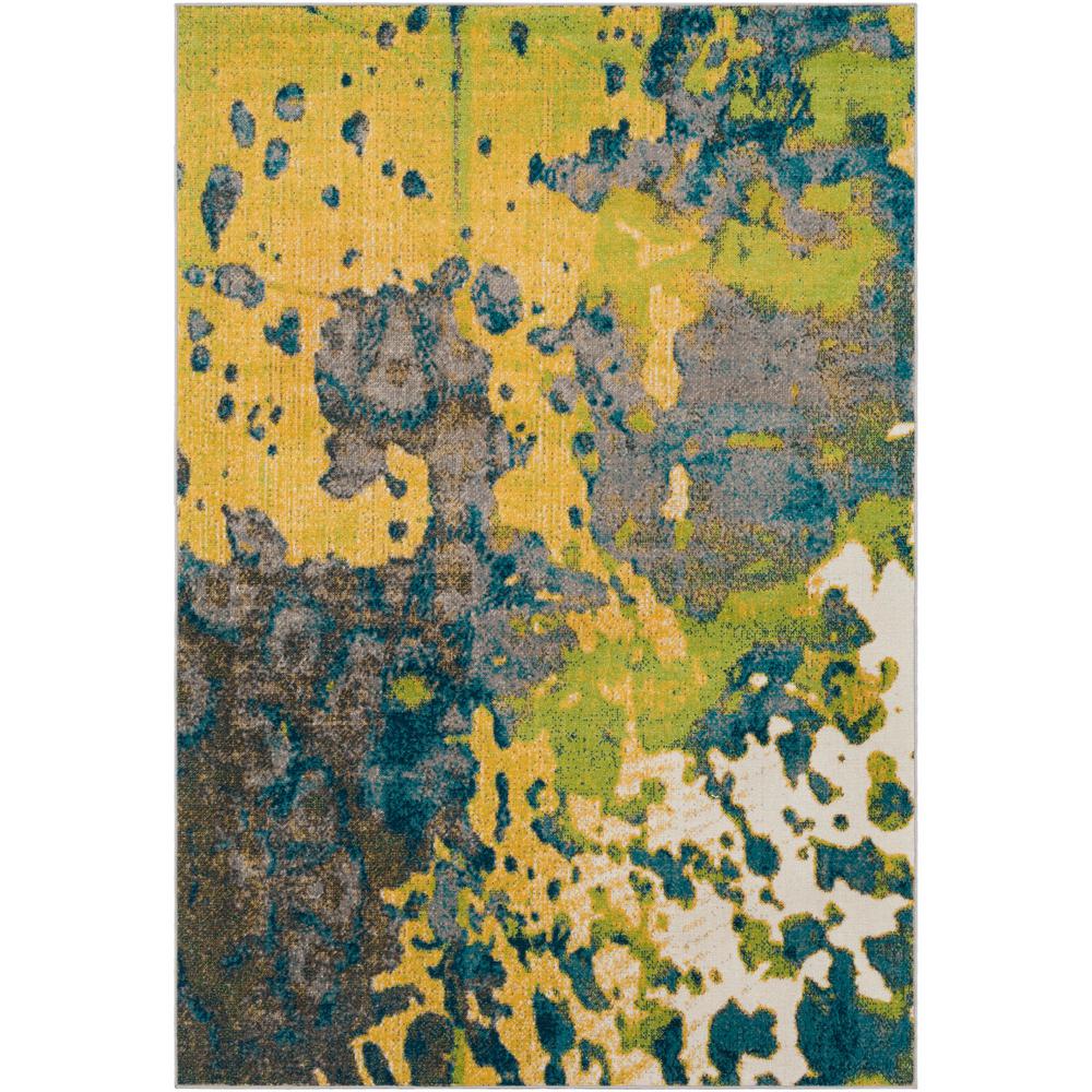 Artistic Weavers Noble Yellow Green 5 Ft 3 In X 7 6 Noble Yellow Green 5 Ft 3 In X 7 6 Abstract Area Rug