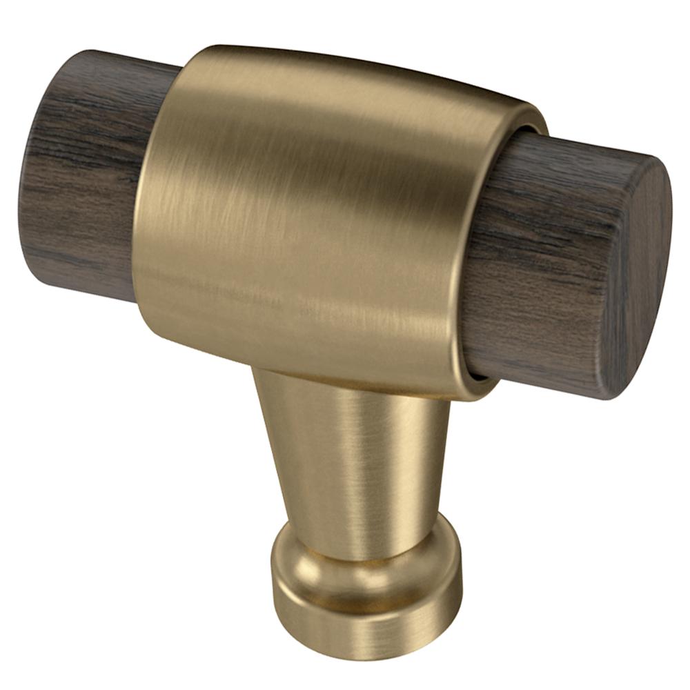 Liberty Modern 13/16 in. (30 mm) Champagne Bronze with Smoked Chestnut