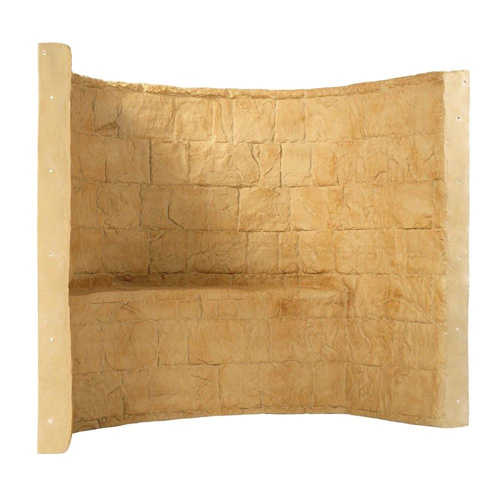 Rockwell 66 in. x 39 in. x 60 in. Tan Premier Composite Window WellWPT