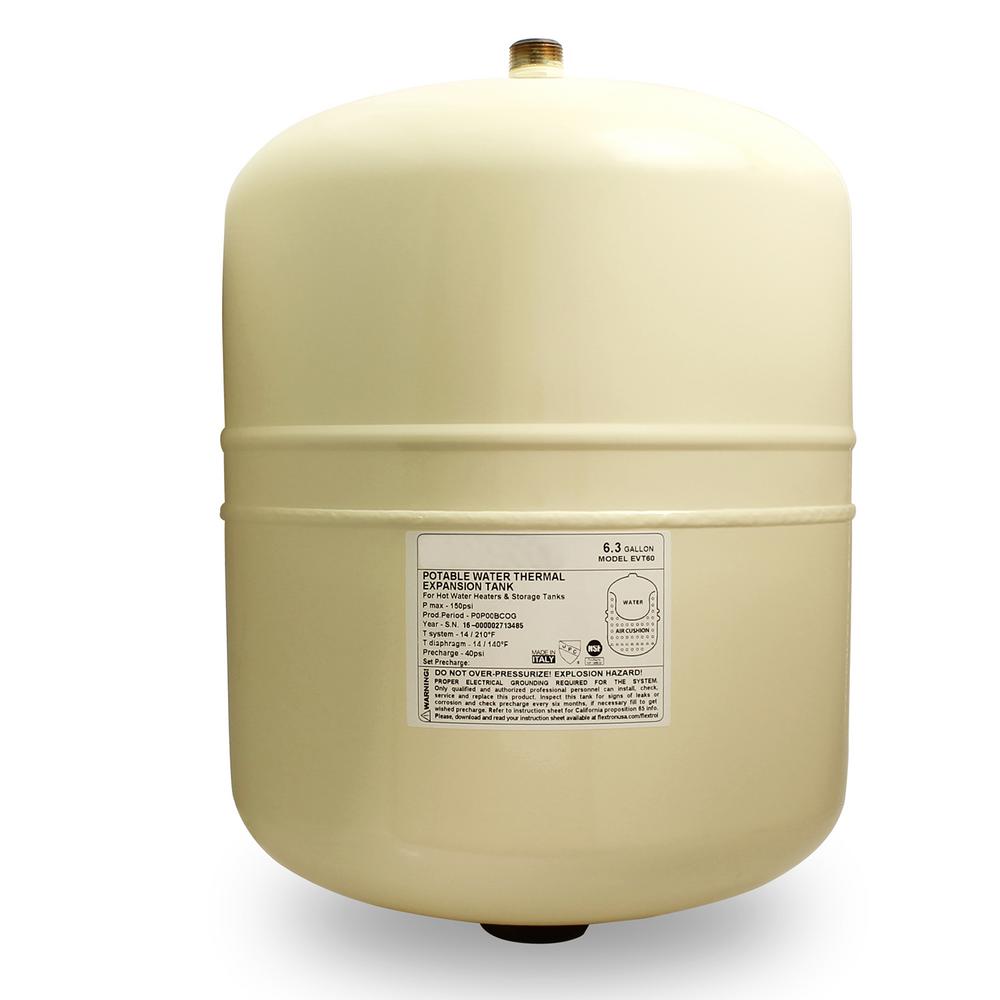The Plumber's Choice 6.3 Gal. Portable Hot Water Heater Thermal