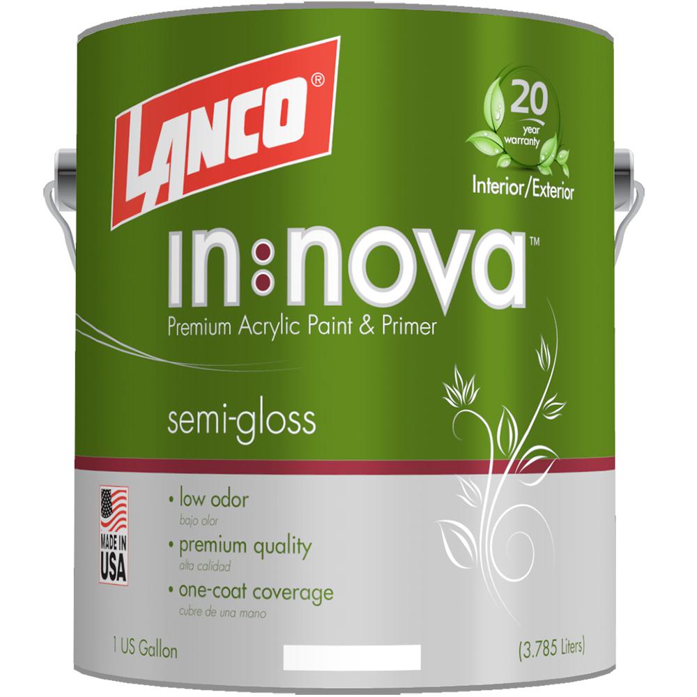 Acrylic Vs Latex Paint >> Lanco 1 Gal Innova 2 In 1 Paint And Primer White And Pastel Base Acrylic Vs Latex Paint >> Lanco 1 Gal Innova 2 In 1 Paint And Primer White And Pastel Base
