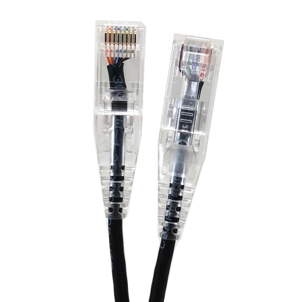 Micro Connectors, Inc 50 ft. 28AWG Ultra Slim CAT6 RJ45 Unshielded