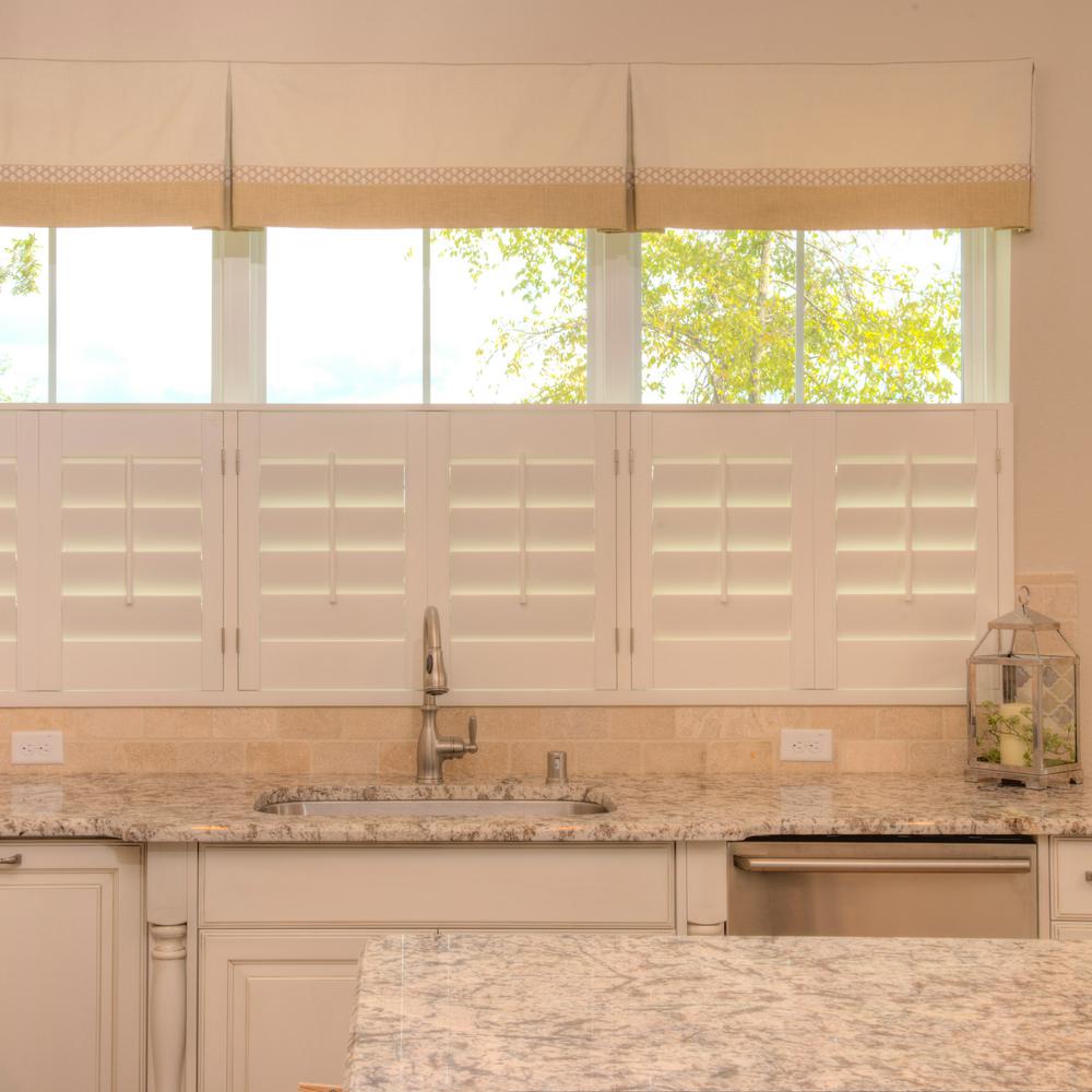 The Home Depot Installed Faux/Poly ShutterHSINSTISHFPS The Home Depot