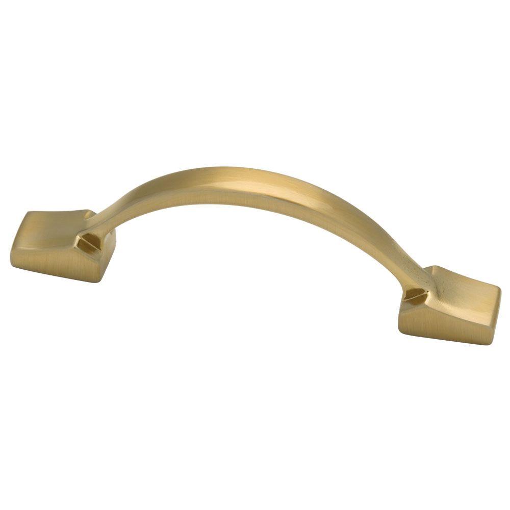 Liberty Decca 3 in. (76mm) Soft Brass Cabinet Pull-P15094C-SBS-C - The ...