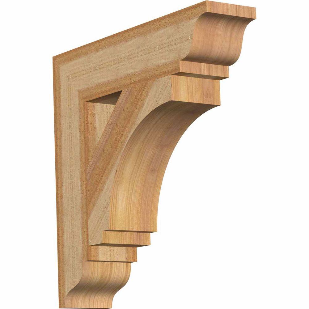 Ekena Millwork 4 in. x 18 in. x 18 in. Western Red Cedar Ekena Millwork 4 in. x 18 in. x 18 in. Western Red Cedar