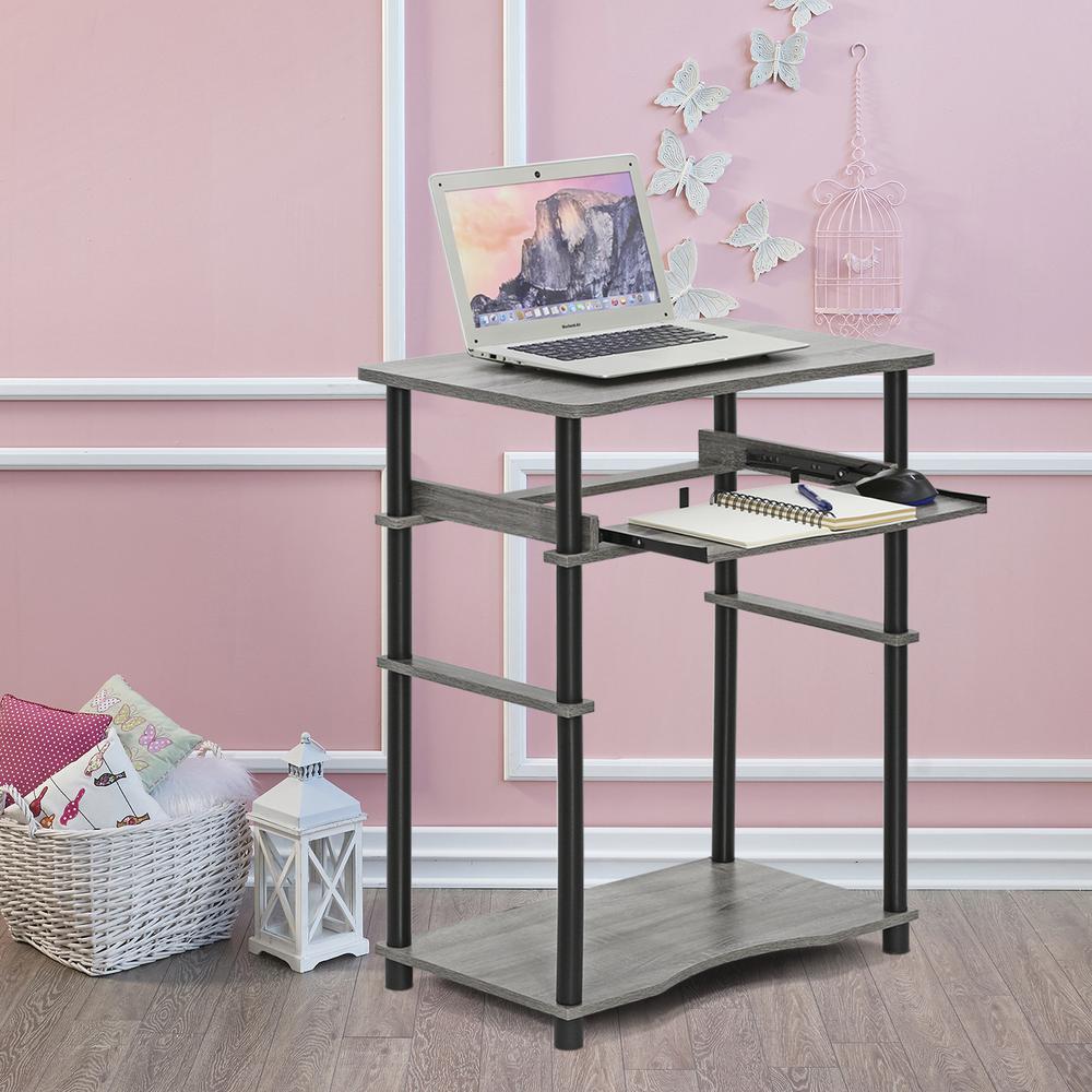 OneSpace Essential Classic Oak Computer Desk with PullOut Keyboard