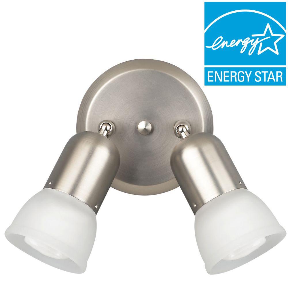 Canarm Envirolite 2 Light Brushed Pewter Energy Star Track Light Brushed Pewter Energy Star Track
