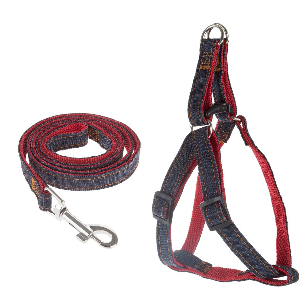 dog collar leash harness set
