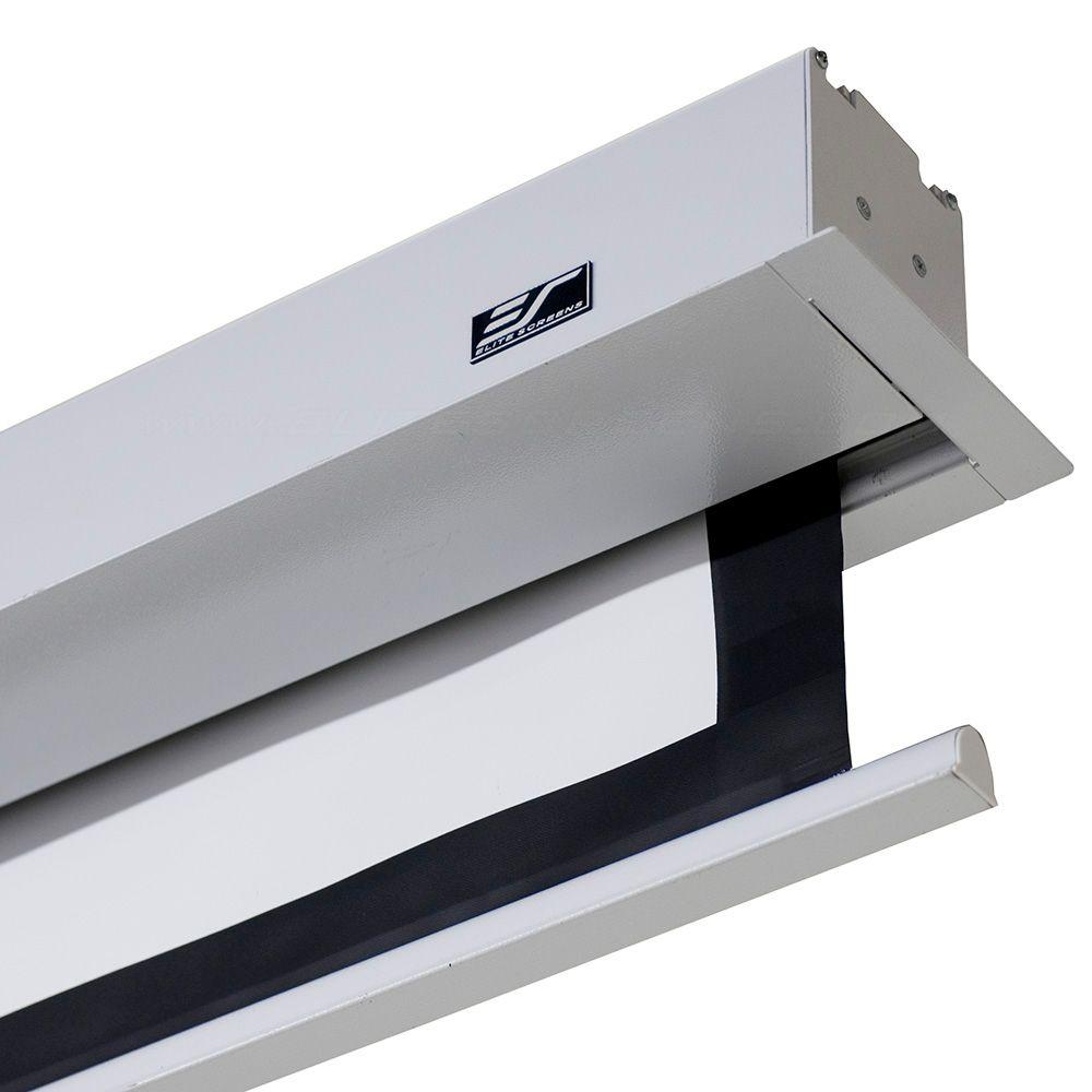 Elite Screens 106 In Electric In Ceiling Projection Screen With