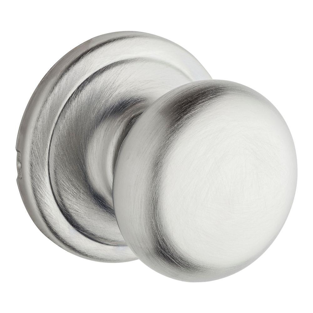 Kwikset Hancock Satin Nickel Passage Hall/Closet Door Knob-720H 15 6AL ...