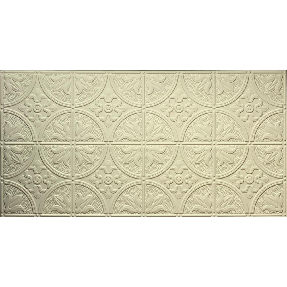 Cream Ceiling Tiles Ceilings The Home Depot