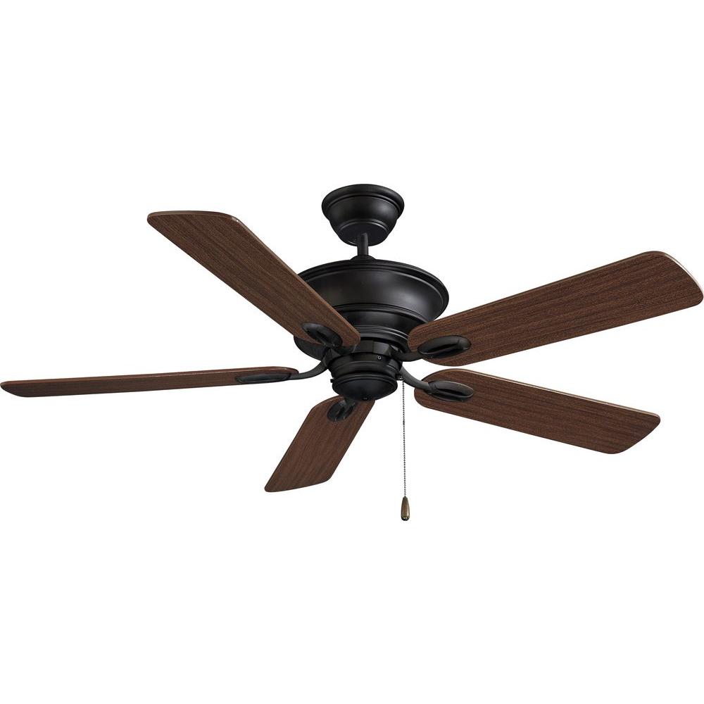 Volume Lighting Rainier 52 In Foundry Bronze Ceiling Fan